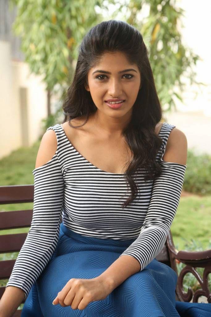 Roshini Prakash Stills At Saptagiri Express Movie Interview