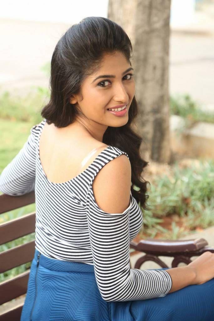 Roshini Prakash Stills At Saptagiri Express Movie Interview