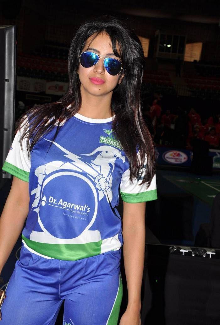 Sanjjanaa Latest Stills at Celebrity Badminton League