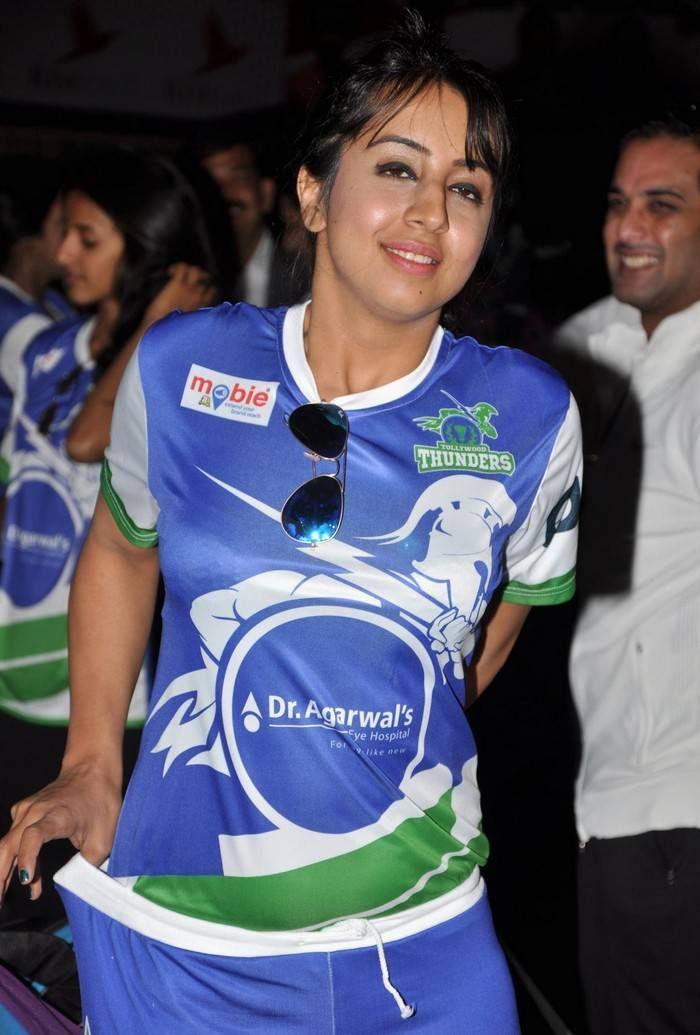 Sanjjanaa Latest Stills at Celebrity Badminton League