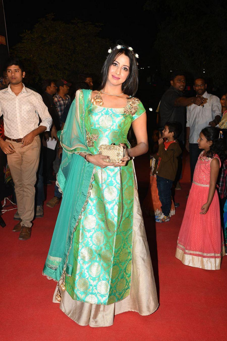 Sanjjanaa Latest Stills at Gemeni TV Awards Photos