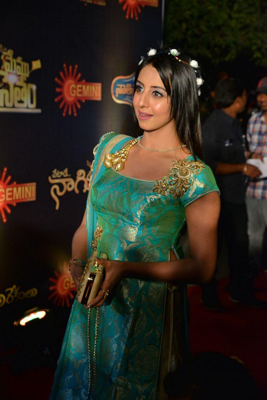 Sanjjanaa Latest Stills at Gemeni TV Awards Photos
