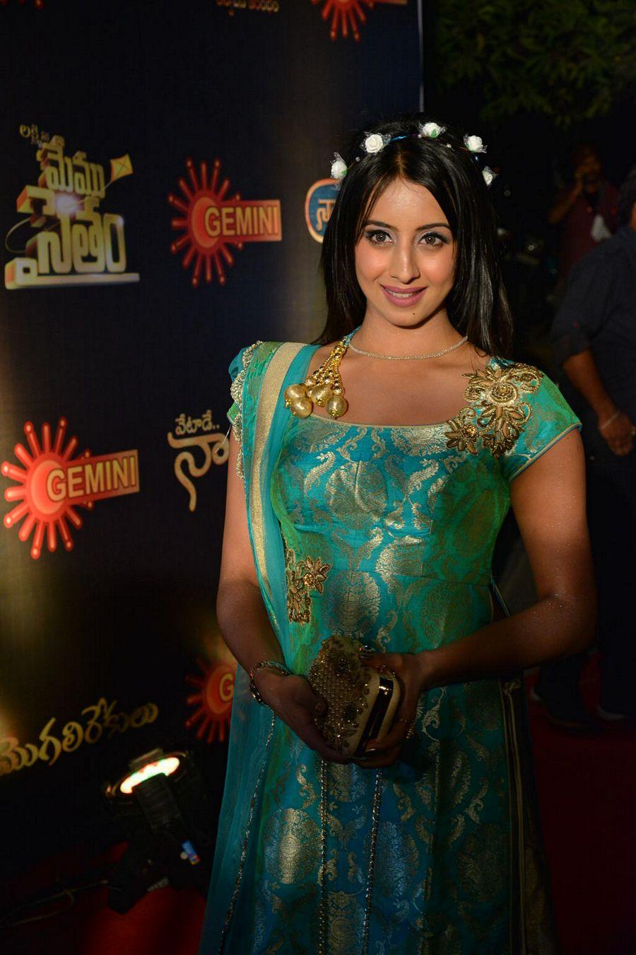 Sanjjanaa Latest Stills at Gemeni TV Awards Photos