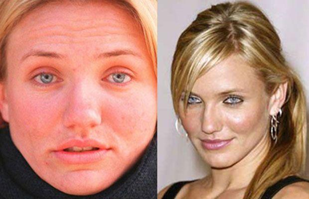 Shocking Photos of Actresses without make-up