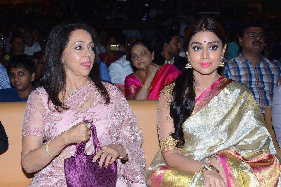 Shriya Saran Stills at Gautamiputra Satakarni Audio Launch