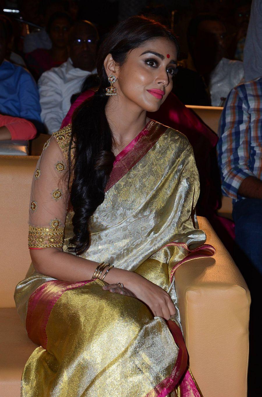 Shriya Saran Stills at Gautamiputra Satakarni Audio Launch