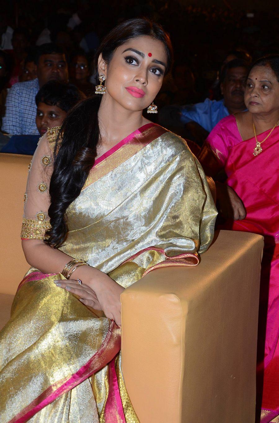 Shriya Saran Stills at Gautamiputra Satakarni Audio Launch