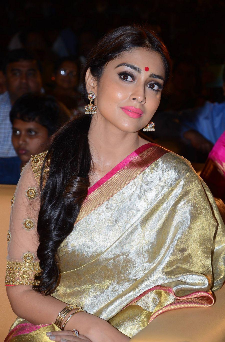 Shriya Saran Stills at Gautamiputra Satakarni Audio Launch