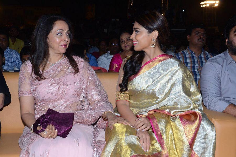 Shriya Saran Stills at Gautamiputra Satakarni Audio Launch