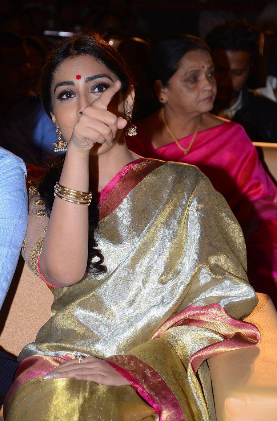 Shriya Saran Stills at Gautamiputra Satakarni Audio Launch