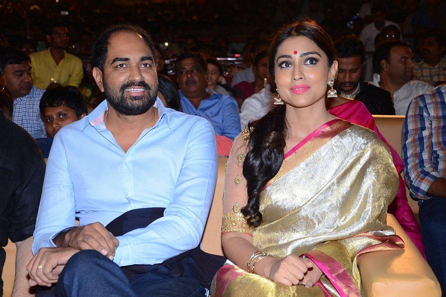 Shriya Saran Stills at Gautamiputra Satakarni Audio Launch