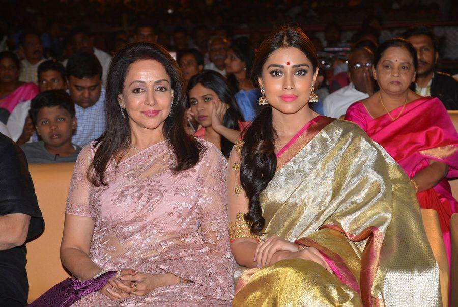 Shriya Saran Stills at Gautamiputra Satakarni Audio Launch