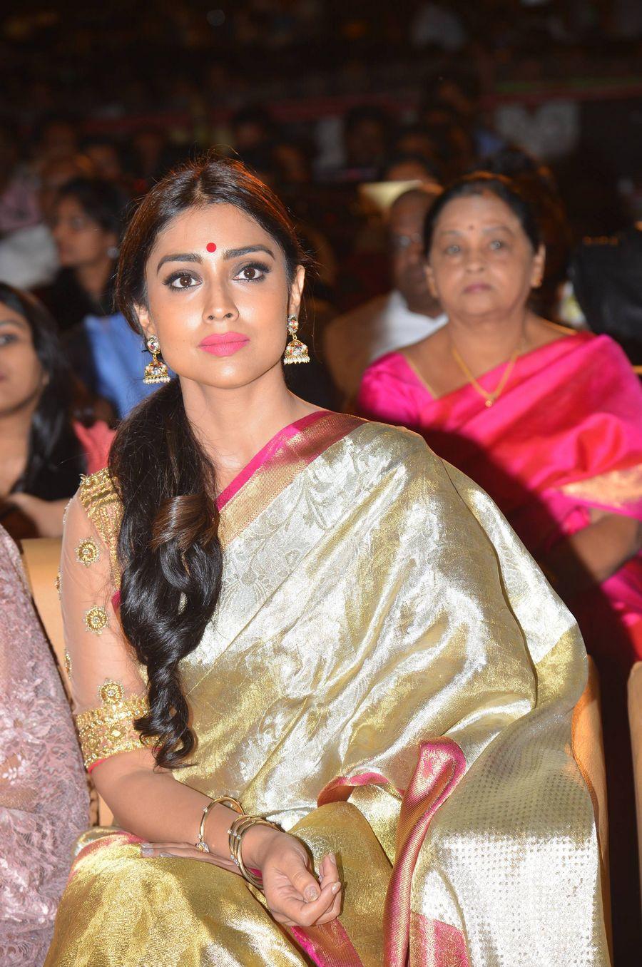 Shriya Saran Stills at Gautamiputra Satakarni Audio Launch