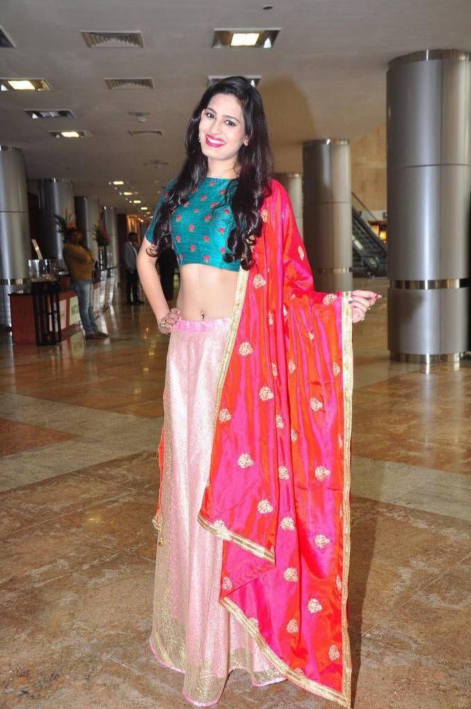 Swetha Jadhav Stills At Hi Life Exhibition Pre Launch