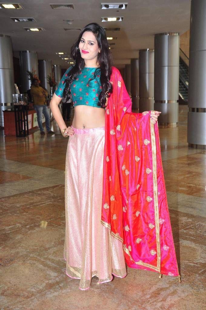 Swetha Jadhav Stills At Hi Life Exhibition Pre Launch