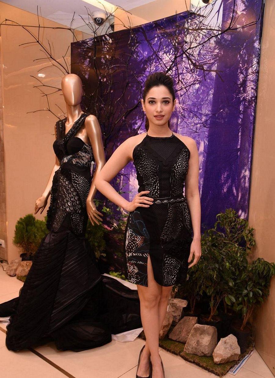 Tamannaah New Photos in Black Dress