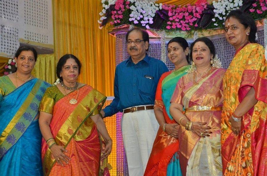 Actress Jayachitra Son Amresh Ganesh's Wedding & Reception Photos