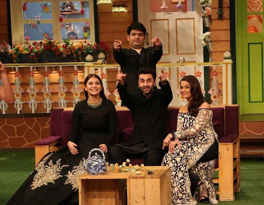 Ae Dil Hai Mushkil Movie Team at The Kapil Sharma Show Photos