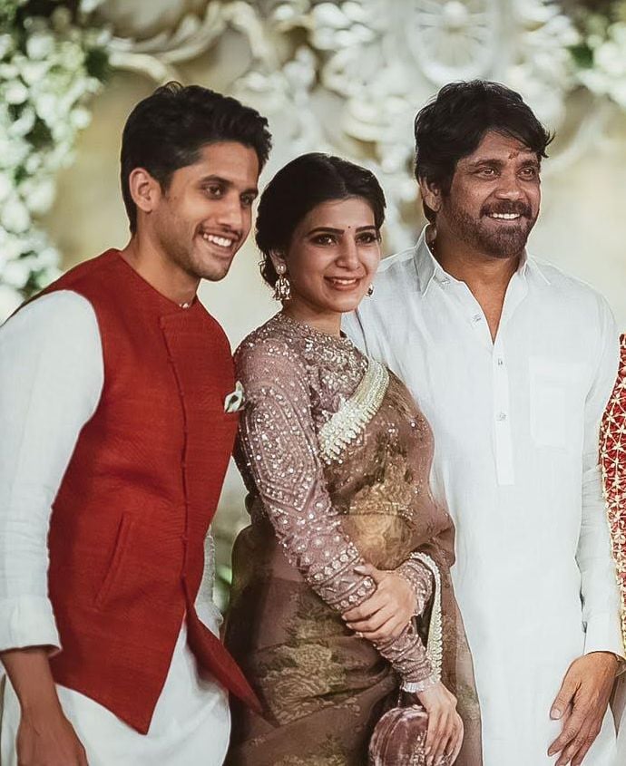 Akhil Akkineni Shriya Bhupal Engagement Photos