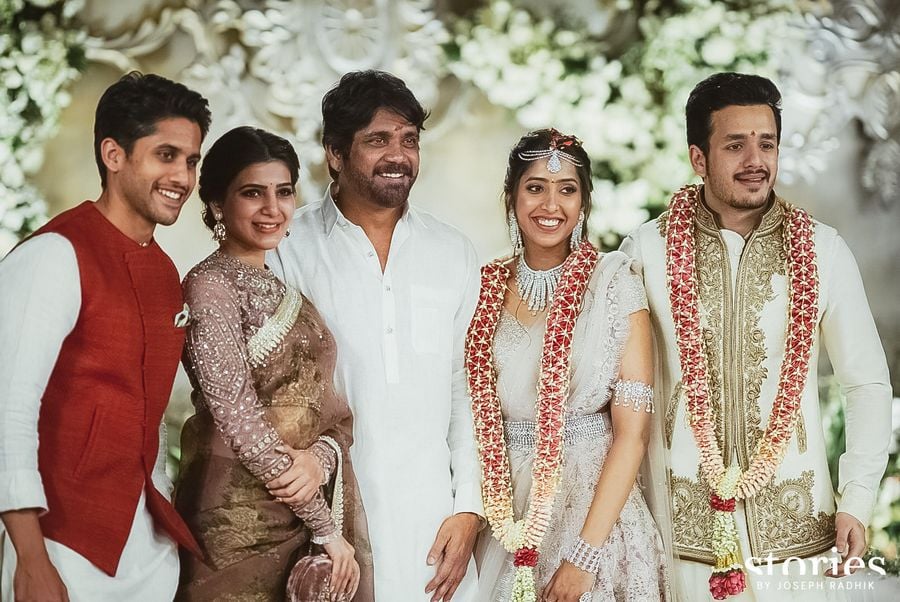 Akhil Akkineni Shriya Bhupal Engagement Photos