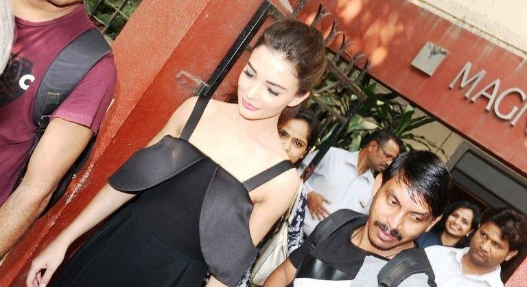 Amy Jackson Stills At Health & Nutrition Magazine Cover Launch