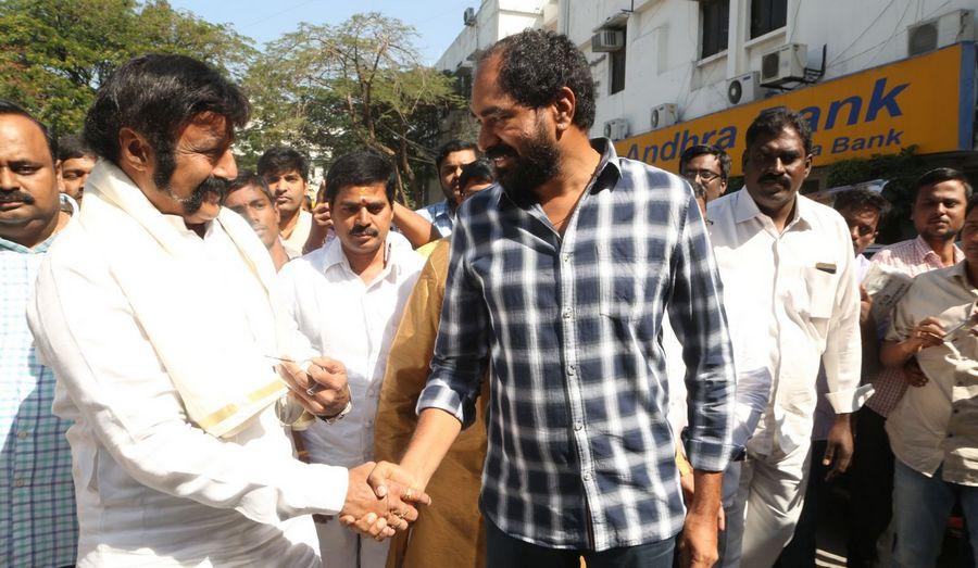 Balakrishna Maharudrabhishekam at Film Nagar temple Photos
