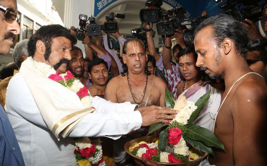 Balakrishna Maharudrabhishekam at Film Nagar temple Photos