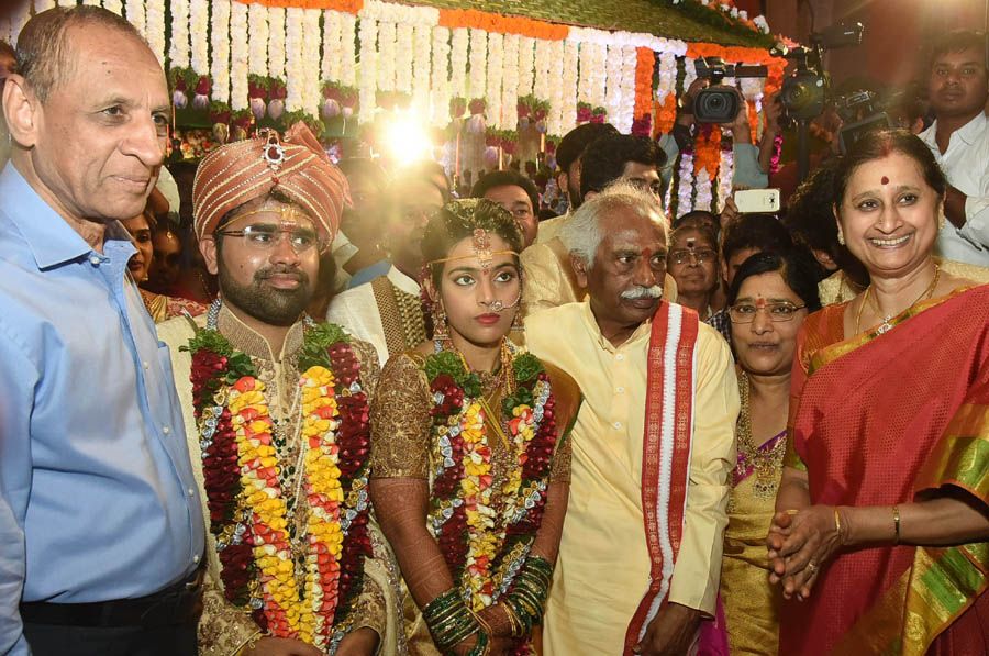 Bandaru Dattatreya daughter's Marriage Stills