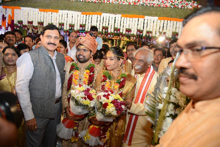 Bandaru Dattatreya daughter's Marriage Stills