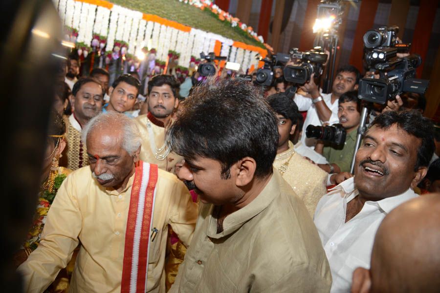 Bandaru Dattatreya daughter's Marriage Stills
