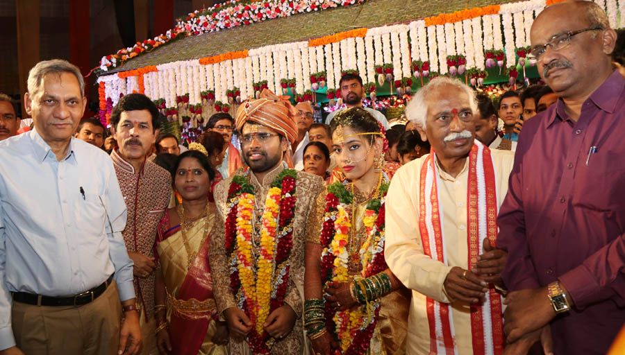 Bandaru Dattatreya daughter's Marriage Stills