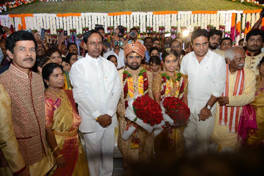 Bandaru Dattatreya daughter's Marriage Stills