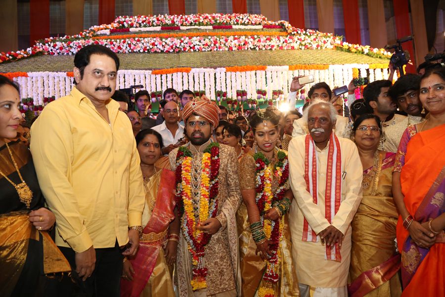 Bandaru Dattatreya daughter's Marriage Stills