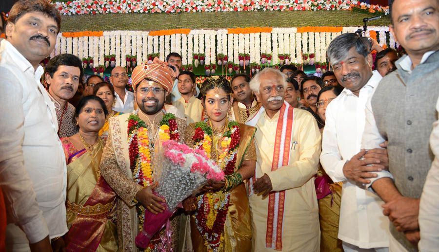 Bandaru Dattatreya daughter's Marriage Stills