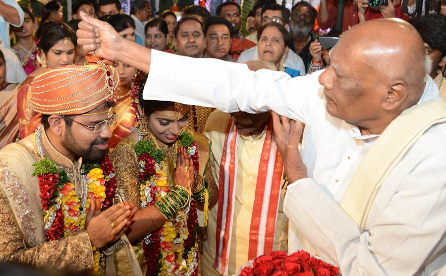 Bandaru Dattatreya daughter's Marriage Stills