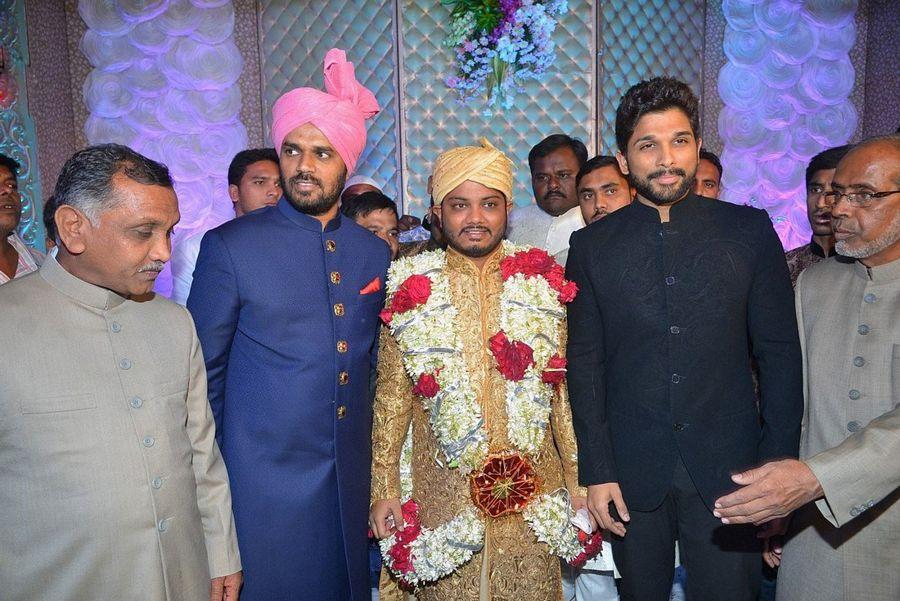 Celebrities Stills At Syed Ismail Ali Daughter Wedding