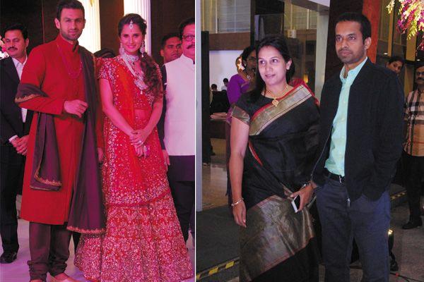 Celebs At Sania Mirza Sister Anam Mirza’s Wedding Photos