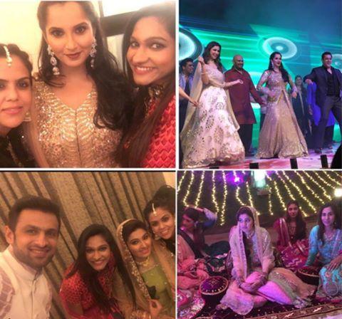 Celebs At Sania Mirza Sister Anam Mirza’s Wedding Photos