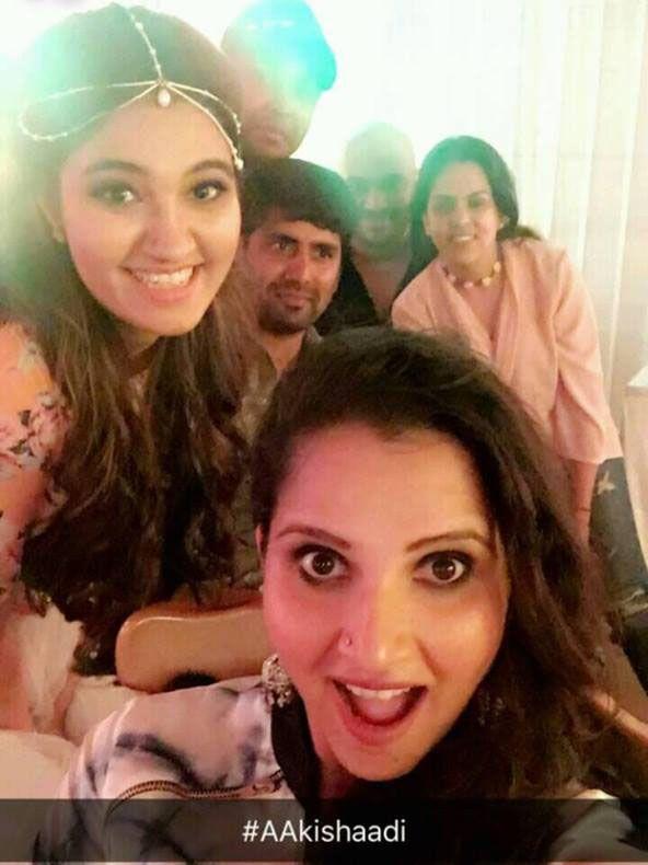 Celebs At Sania Mirza Sister Anam Mirza’s Wedding Photos