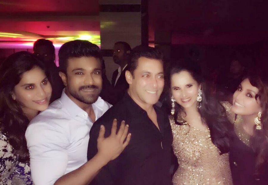 Celebs At Sania Mirza Sister Anam Mirza’s Wedding Photos