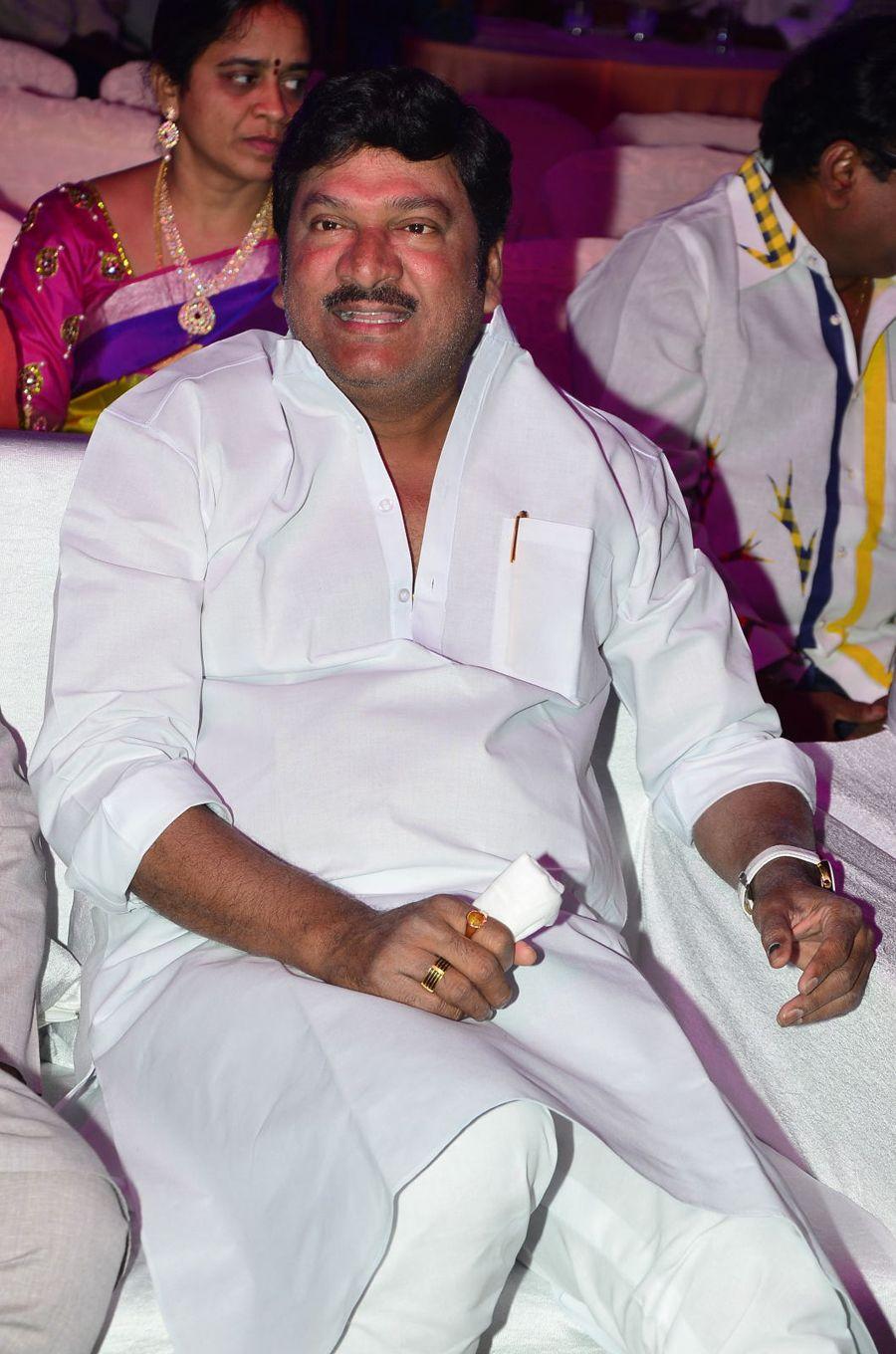 Celebs at Talasani Srinivas Yadav Younger Daughter Wedding Reception Photos