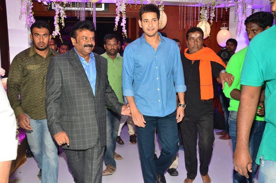 Celebs at Talasani Srinivas Yadav Younger Daughter Wedding Reception Photos