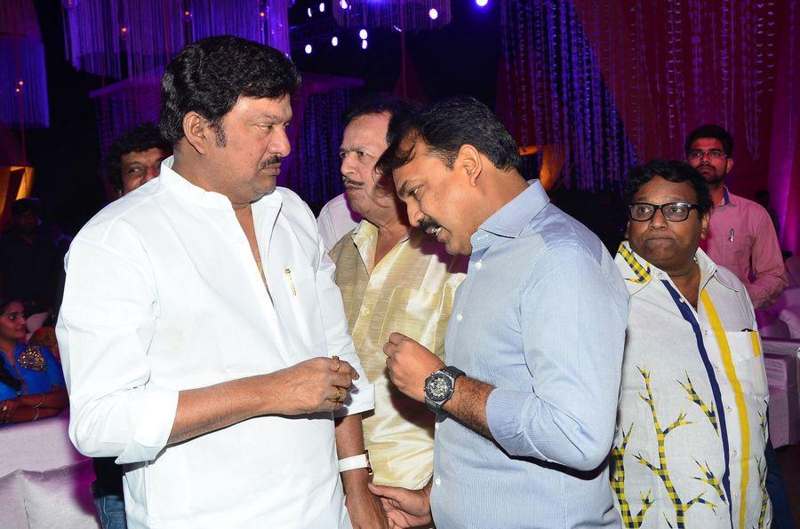 Celebs at Talasani Srinivas Yadav Younger Daughter Wedding Reception Photos