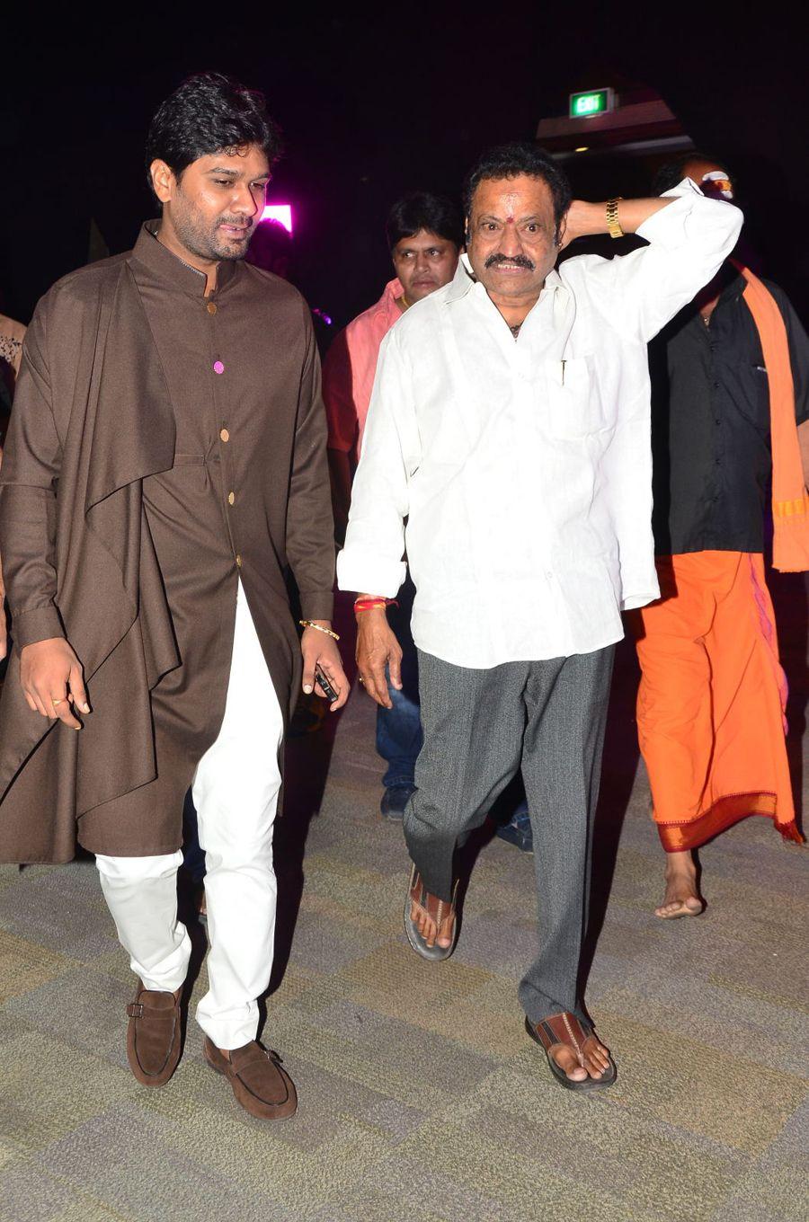 Celebs at Talasani Srinivas Yadav Younger Daughter Wedding Reception Photos