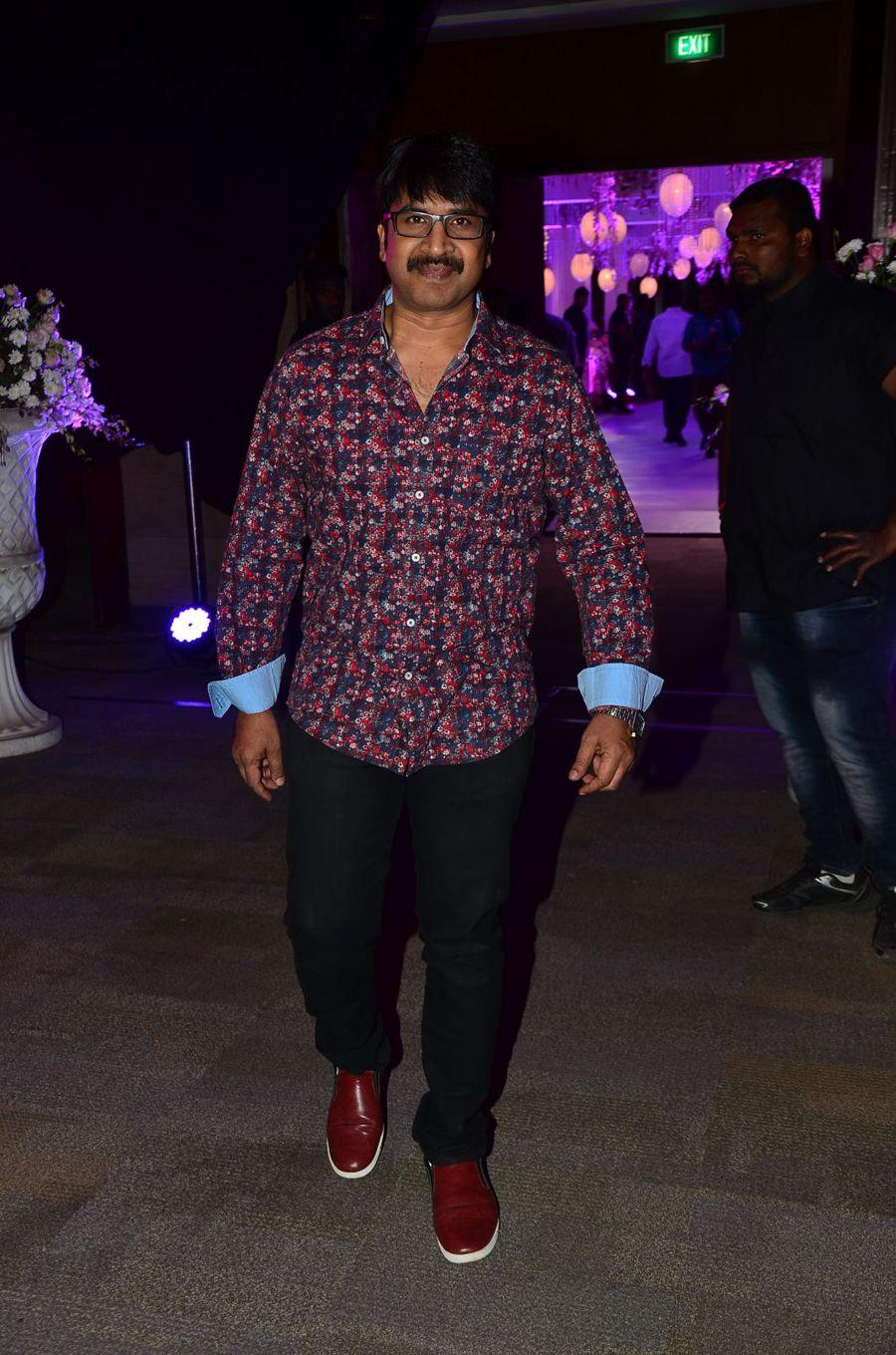 Celebs at Talasani Srinivas Yadav Younger Daughter Wedding Reception Photos