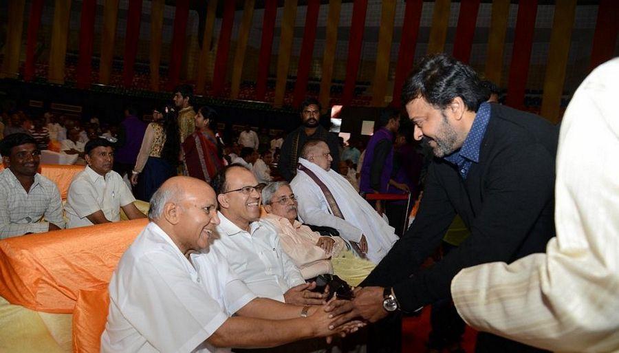 Chiranjeevi & Pawan Kalyan at Bandaru Dattatreya daughter's Marriage Photos