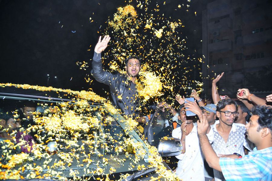 Ekkadaki Potav Chinnavada Team Success Tour at Guntur