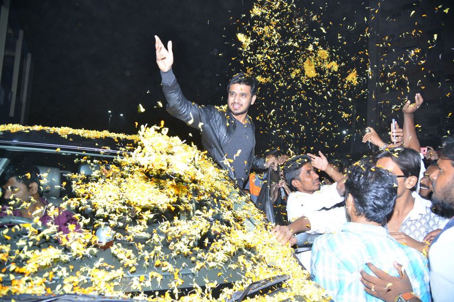 Ekkadaki Potav Chinnavada Team Success Tour at Guntur