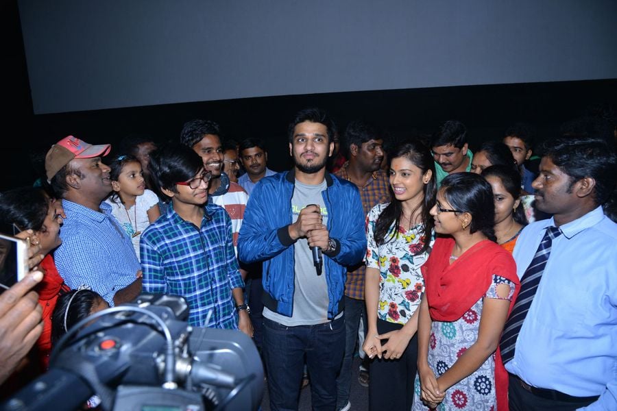 Ekkadaki Potav Chinnavada Team Success Tour at Vizag