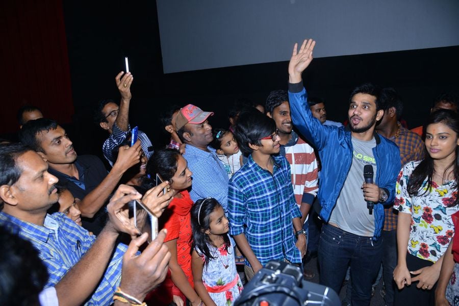 Ekkadaki Potav Chinnavada Team Success Tour at Vizag